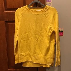 Bright Yellow Sweater